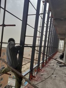 نصاب حرفه‌ای انواع نمای کرتین وال